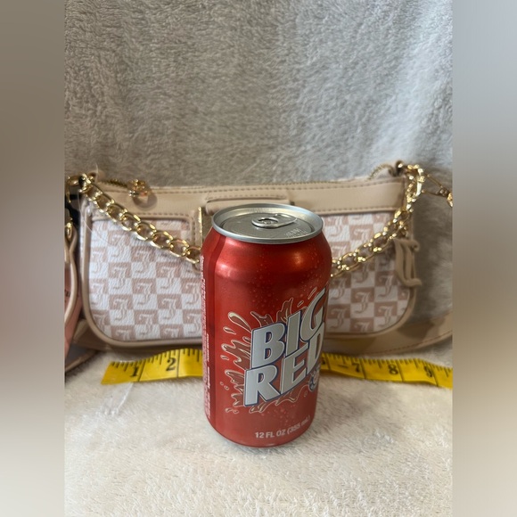 Juicy Couture Sandstone Geo Print Miss Juicy Crossbody Bag Detachable Strap, - Picture 4 of 11